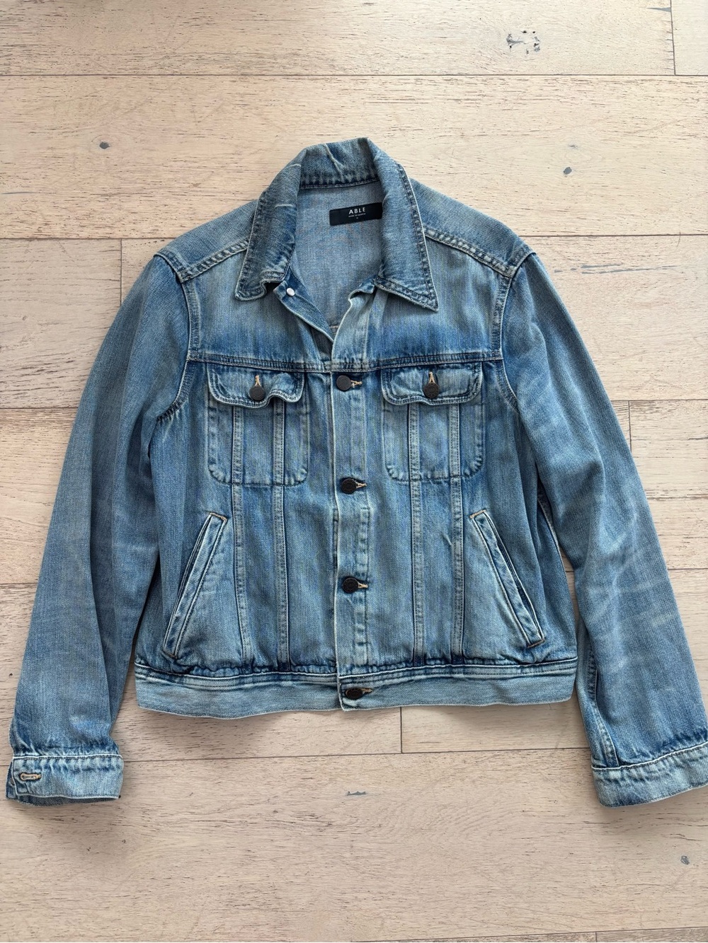 ABLE Light Blue Denim Merly Jacket
